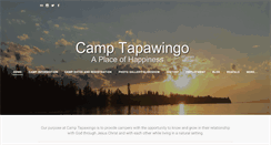 Desktop Screenshot of camptapawingo.net